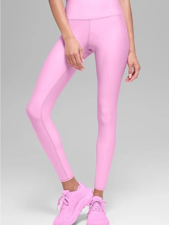 Alo 7/8 high-waist airlift leggings (candy pink) nwt - Picture 2 of 3